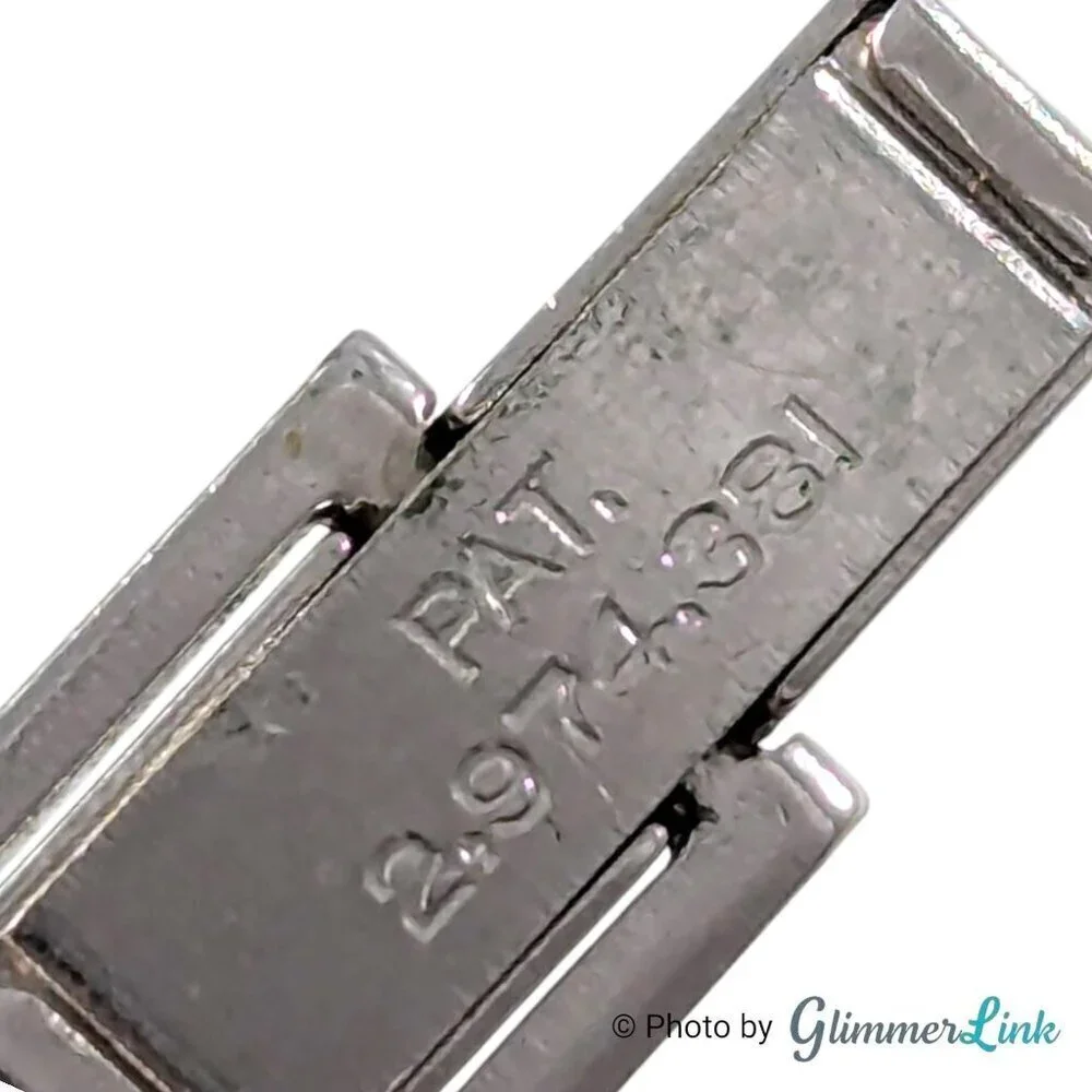 Vintage Retro Touch Tone Desk Landline Telephone Silver Tone Cufflinks